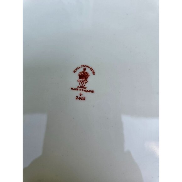 Royal Crown Derby Imari Handled Cake Plate Gilt - Picture 2 of 2